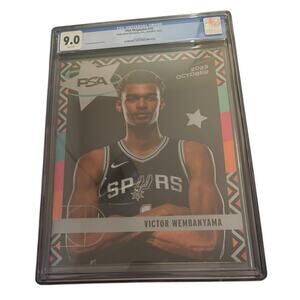 PSA Magazine #22 Collectors October 2023 Victor Wembanyama NBA Cover CGC 9.0